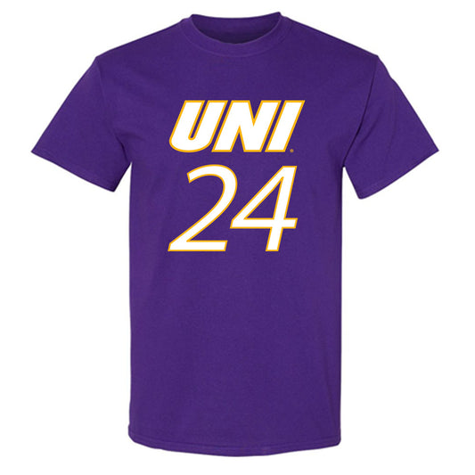 Northern Iowa - NCAA Men's Basketball : Jalen Wilson - Replica Shersey T-Shirt-0