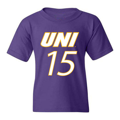 Northern Iowa - NCAA Men's Basketball : Cade Courbat - Youth T-Shirt