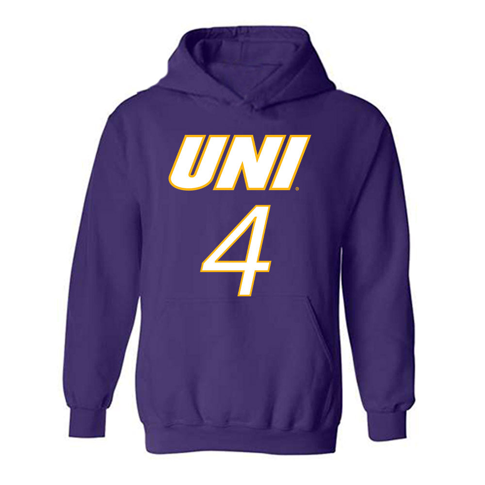 Northern Iowa - NCAA Men's Basketball : Trey Campbell - Hooded Sweatshirt