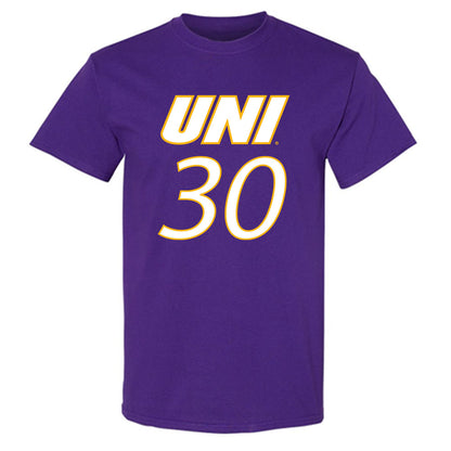 Northern Iowa - NCAA Men's Basketball : Hunter Jacobson - T-Shirt