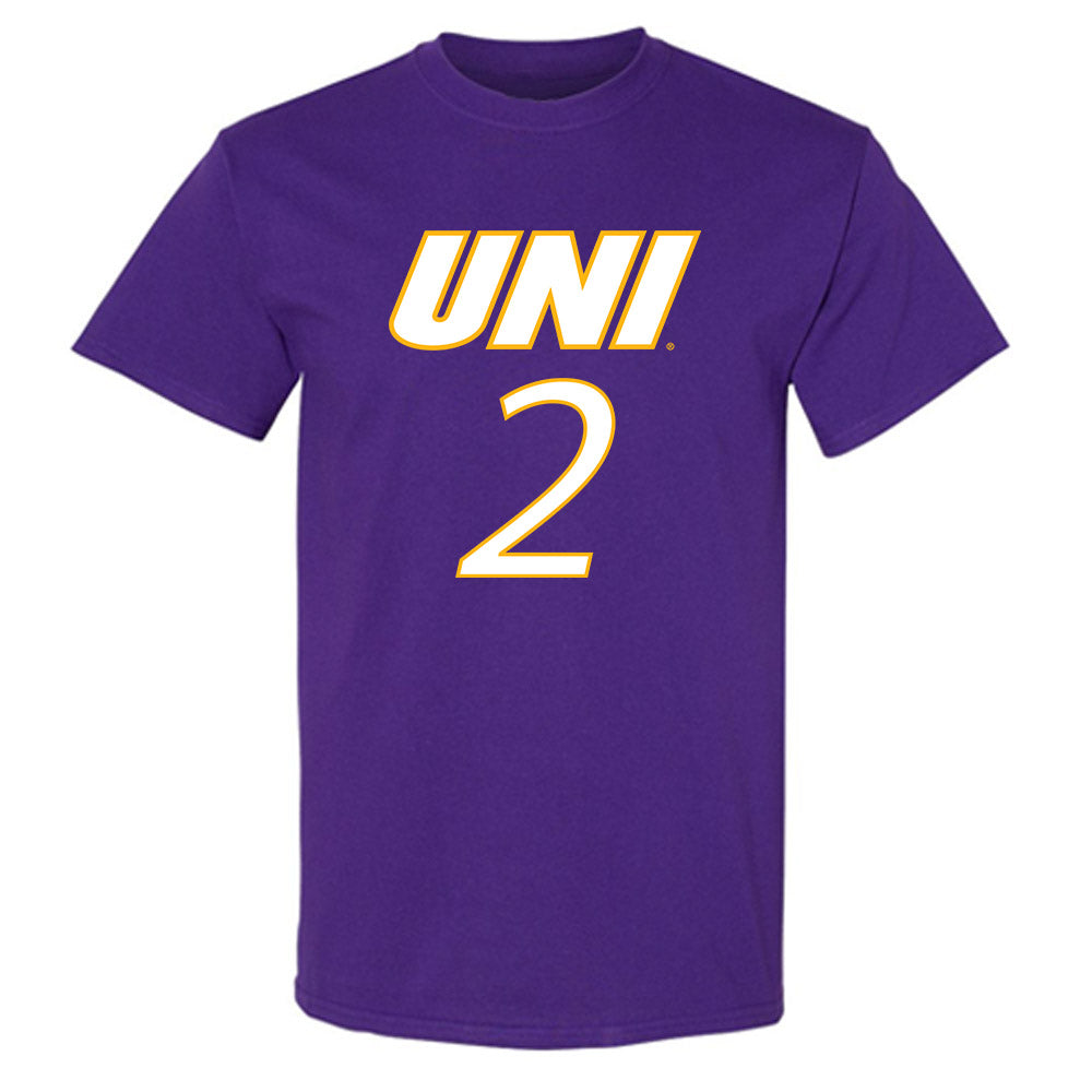 Northern Iowa - NCAA Men's Basketball : Geon Hutchins - Replica Shersey T-Shirt-0