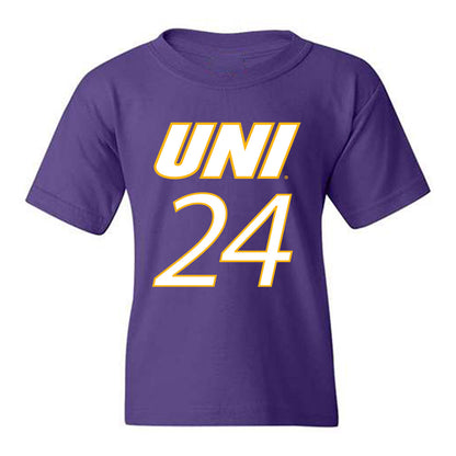 Northern Iowa - NCAA Men's Basketball : Jalen Wilson - Replica Shersey Youth T-Shirt-0
