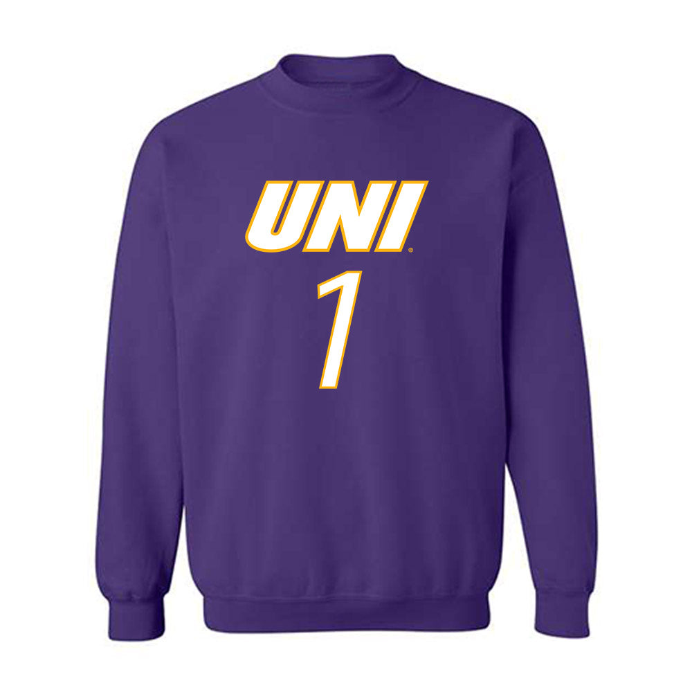 Northern Iowa - NCAA Men's Basketball : Cael Schmitt - Crewneck Sweatshirt