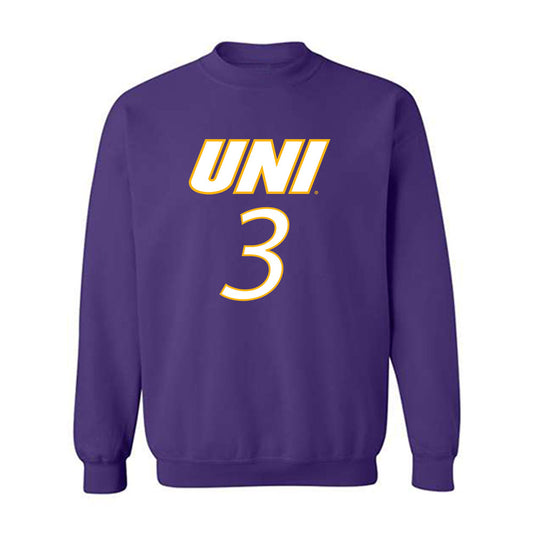 Northern Iowa - NCAA Men's Basketball : Max Weisbrod - Crewneck Sweatshirt