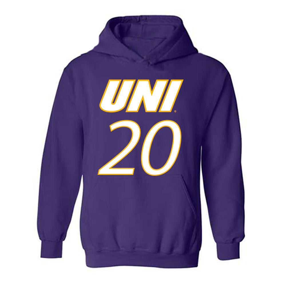 Northern Iowa - NCAA Men's Basketball : Chase Courbat - Hooded Sweatshirt