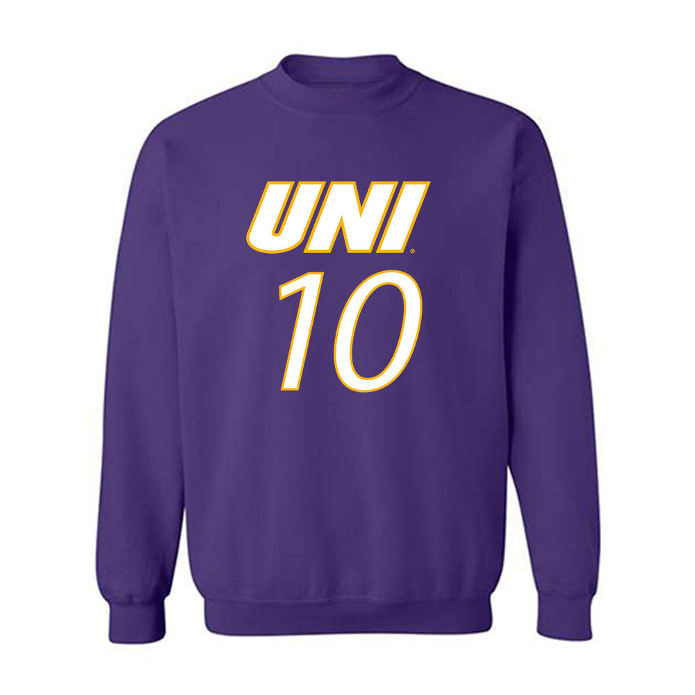 Northern Iowa - NCAA Men's Basketball : RJ Taylor - Crewneck Sweatshirt