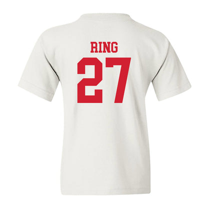 NC State - NCAA Women's Volleyball : Rebecca Ring - Sports Shersey Youth T-Shirt-1