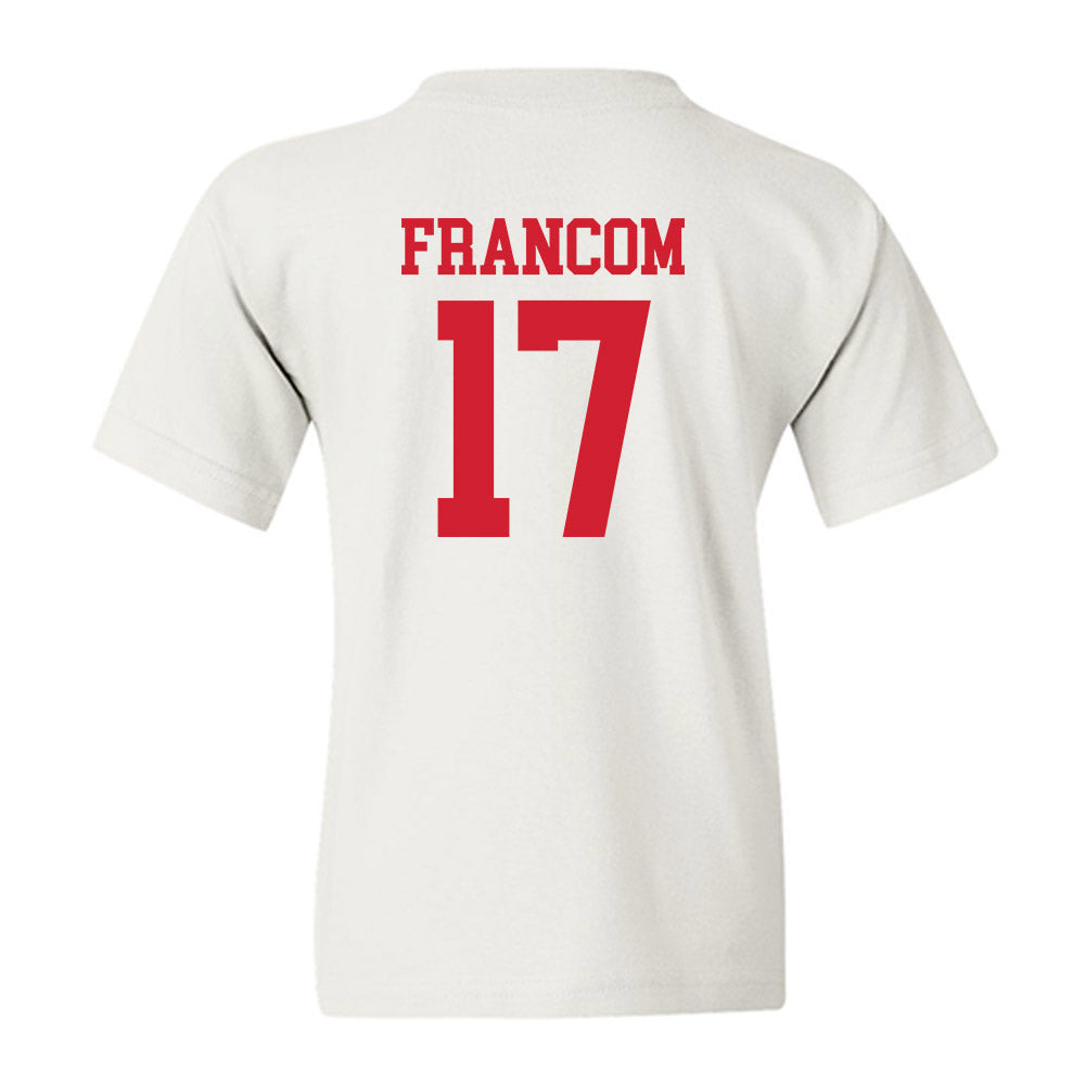 NC State - NCAA Women's Volleyball : Talia Francom - Sports Shersey Youth T-Shirt-1