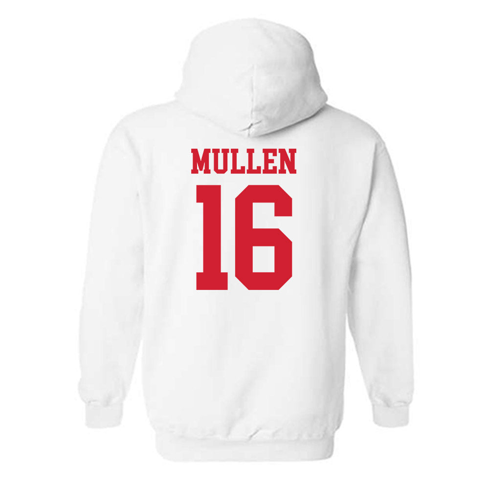 NC State - NCAA Women's Volleyball : Ashley Mullen - Sports Shersey Hooded Sweatshirt-1