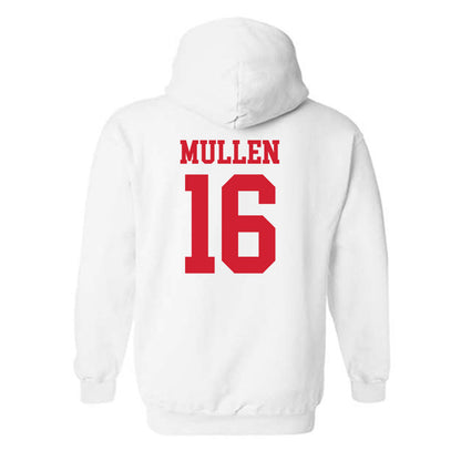 NC State - NCAA Women's Volleyball : Ashley Mullen - Sports Shersey Hooded Sweatshirt-1