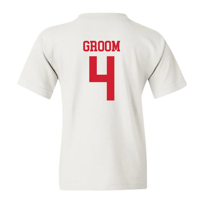 NC State - NCAA Women's Volleyball : Sophia Groom - Sports Shersey Youth T-Shirt