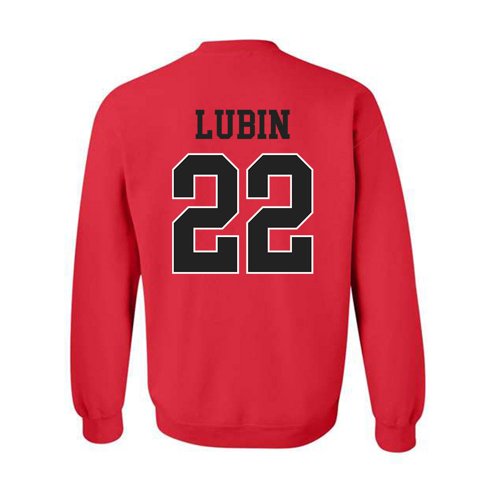 NC State - NCAA Men's Basketball : Ven-Allen Lubin - Sports Shersey Crewneck Sweatshirt-1