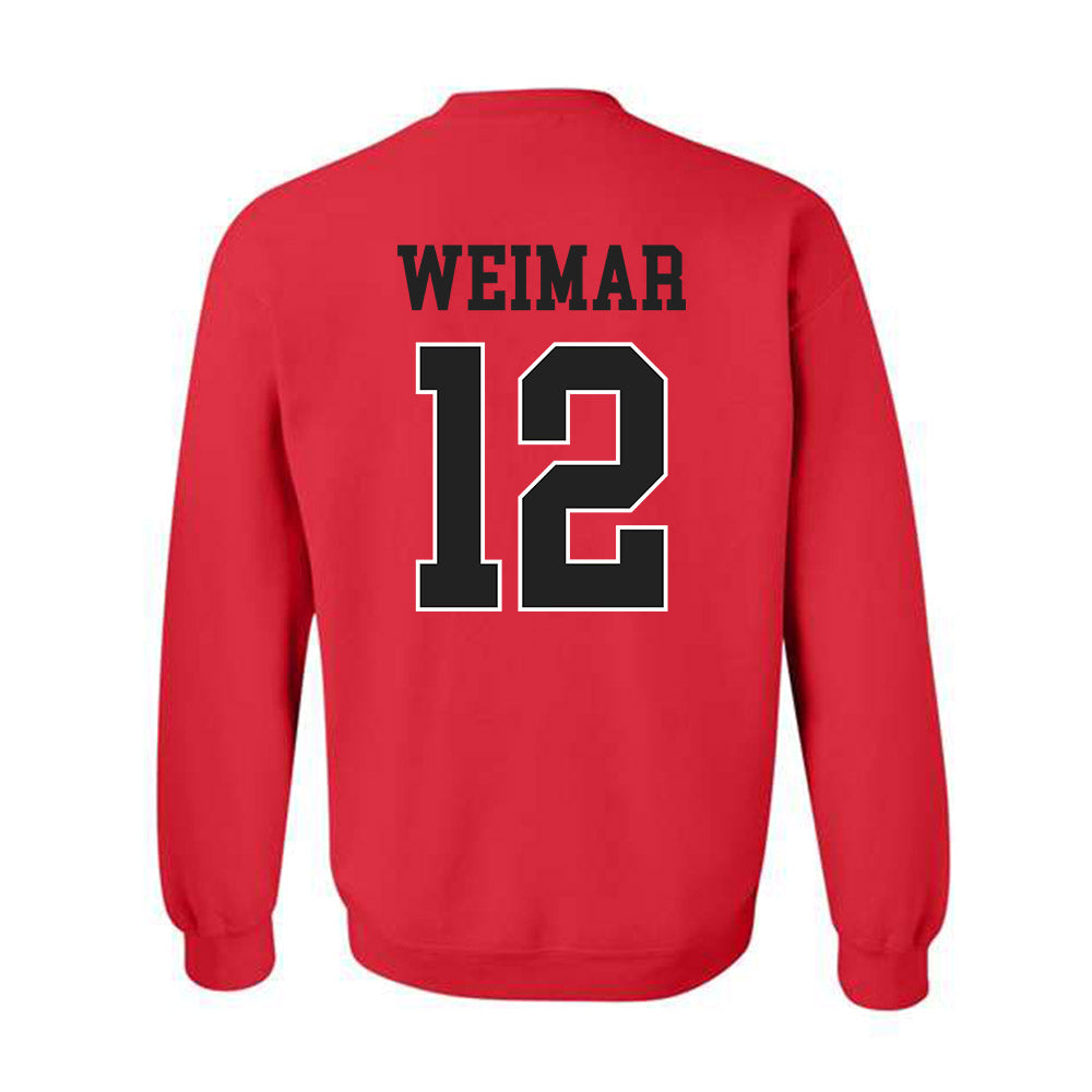 NC State - NCAA Women's Basketball : Caitlin Weimar - Sports Shersey Crewneck Sweatshirt