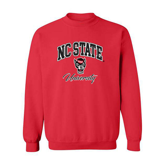 NC State - NCAA Men's Basketball : Colt Langdon - Sports Shersey Crewneck Sweatshirt-0