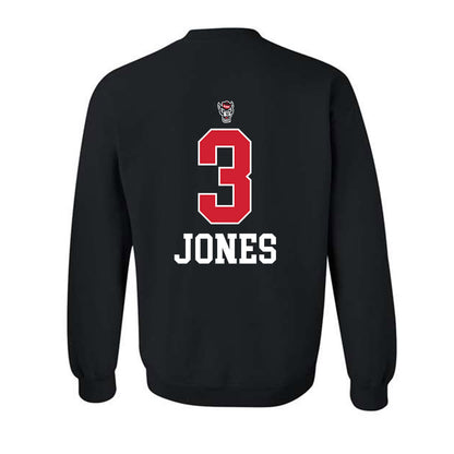 NC State - NCAA Women's Basketball : Zamareya Jones - Sports Shersey Crewneck Sweatshirt