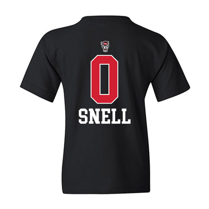 NC State - NCAA Men's Basketball : Jordan Snell - Sports Shersey Youth T-Shirt-1
