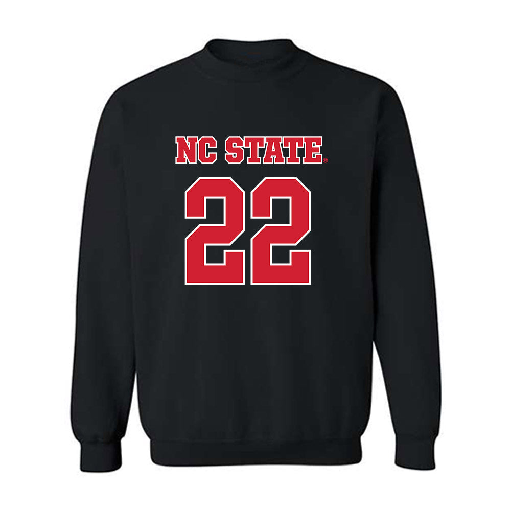NC State - NCAA Men's Basketball : Ven-Allen Lubin - Sports Shersey Crewneck Sweatshirt-0