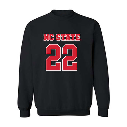 NC State - NCAA Men's Basketball : Ven-Allen Lubin - Sports Shersey Crewneck Sweatshirt-0