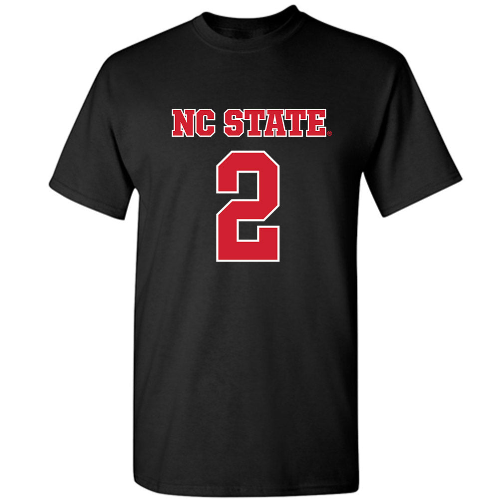 NC State - NCAA Women's Basketball : Qadence Samuels - Sports Shersey T-Shirt-0