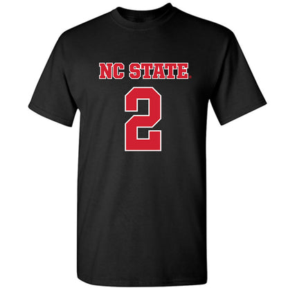 NC State - NCAA Women's Basketball : Qadence Samuels - Sports Shersey T-Shirt-0
