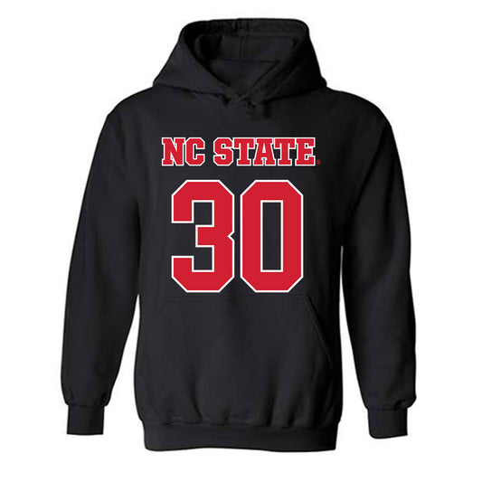 NC State - NCAA Men's Basketball : Sung Jin Lee - Sports Shersey Hooded Sweatshirt-0