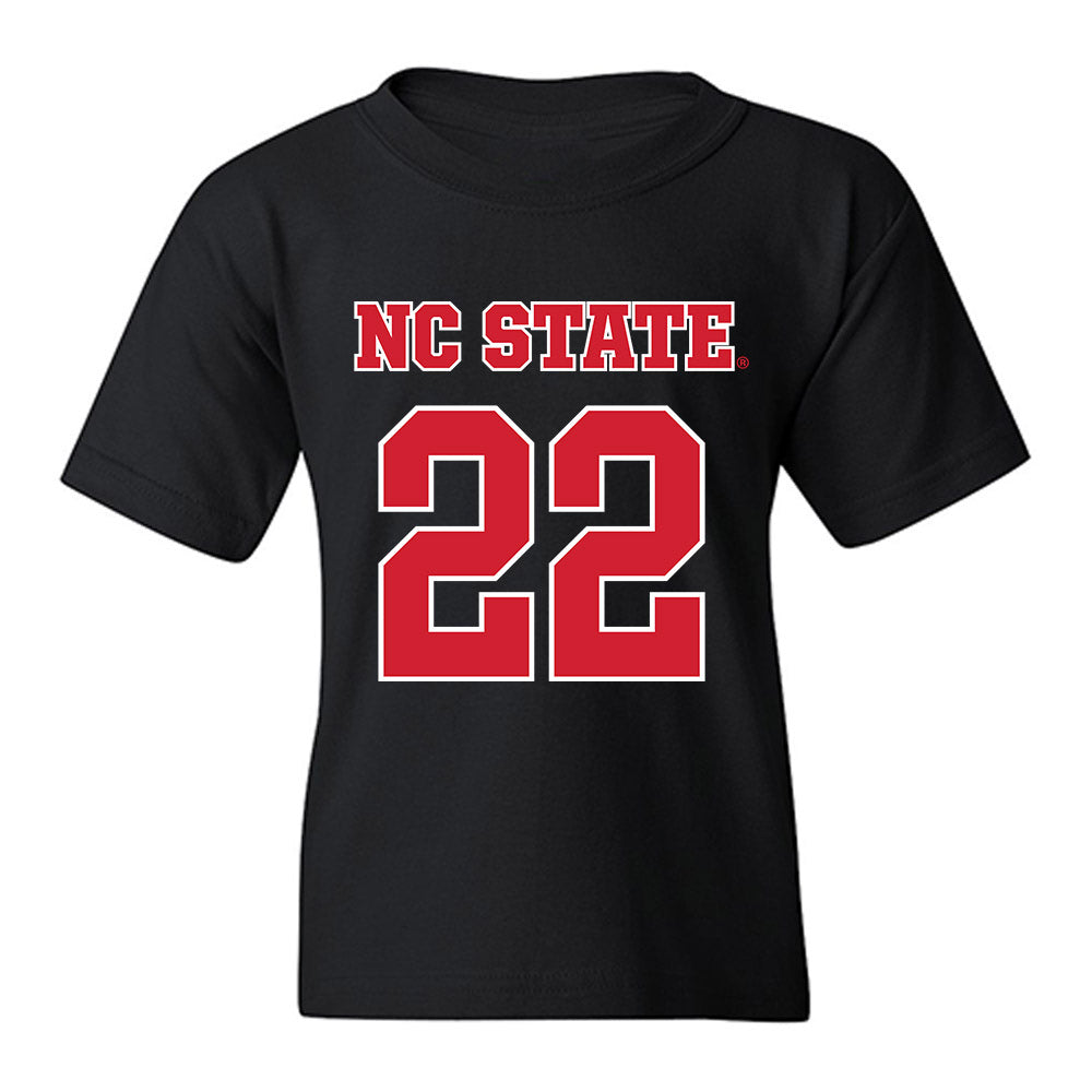 NC State - NCAA Men's Basketball : Ven-Allen Lubin - Sports Shersey Youth T-Shirt-0