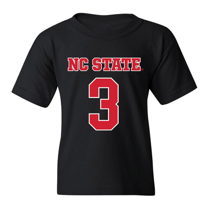 NC State - NCAA Women's Basketball : Zamareya Jones - Sports Shersey Youth T-Shirt