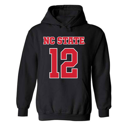 NC State - NCAA Women's Basketball : Khamil Pierre - Sports Shersey Hooded Sweatshirt-0