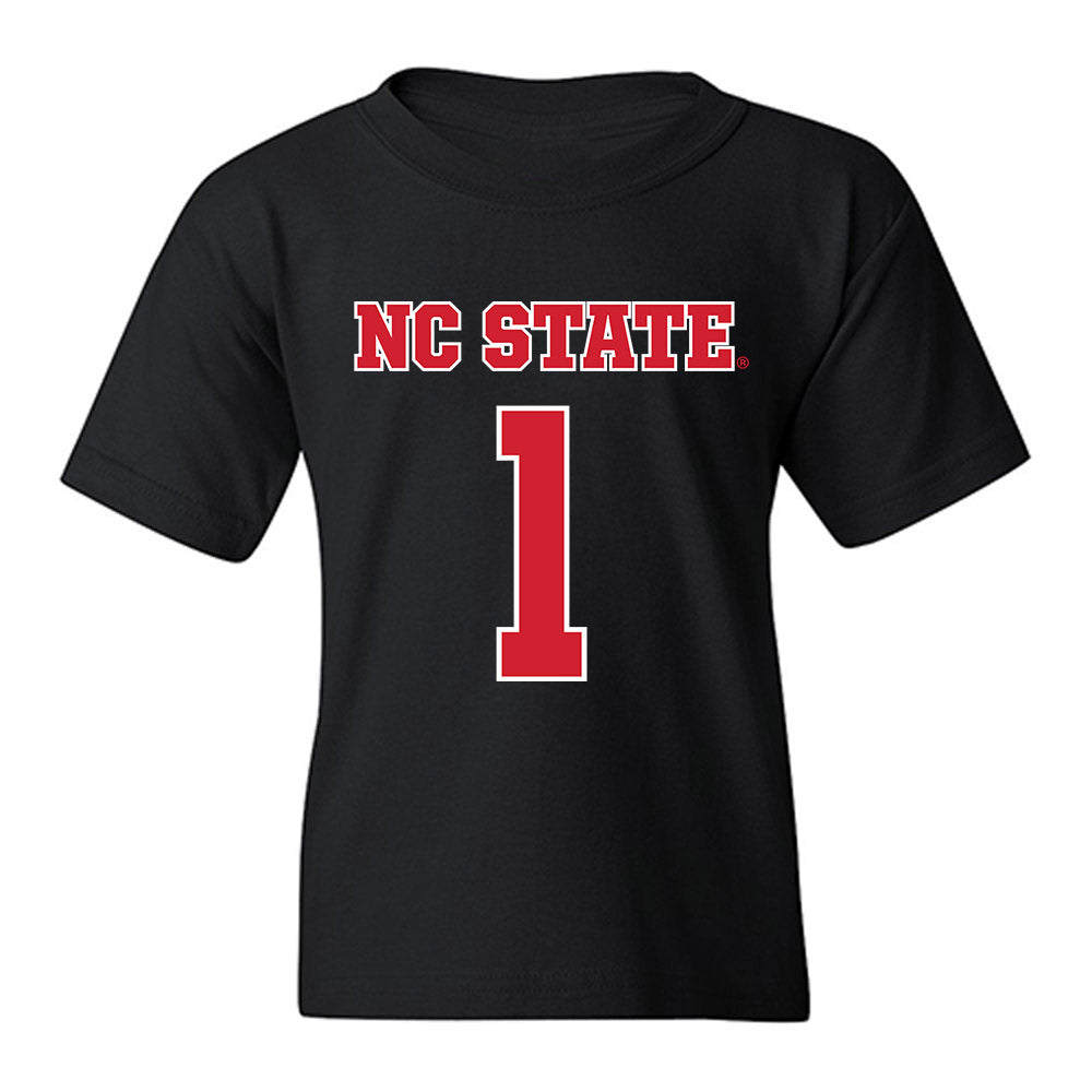 NC State - NCAA Women's Basketball : Lorena Awou - Sports Shersey Youth T-Shirt-0