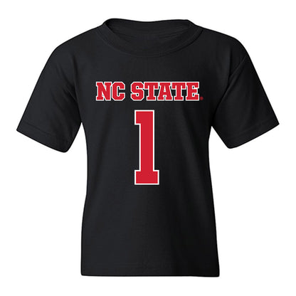 NC State - NCAA Women's Basketball : Lorena Awou - Sports Shersey Youth T-Shirt-0