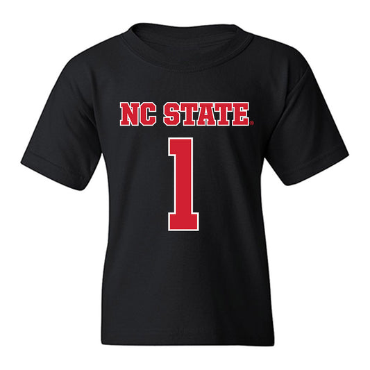 NC State - NCAA Women's Basketball : Lorena Awou - Sports Shersey Youth T-Shirt-0