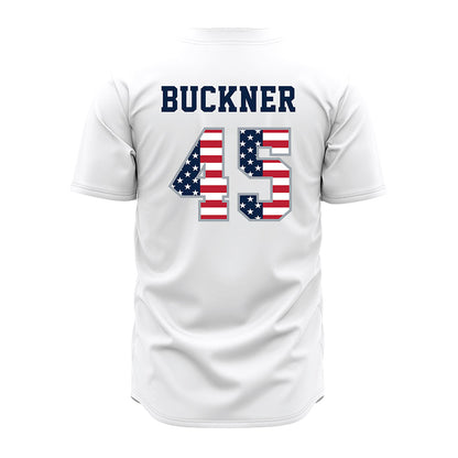 Troy - NCAA Baseball : Judah Buckner - White Jersey-1