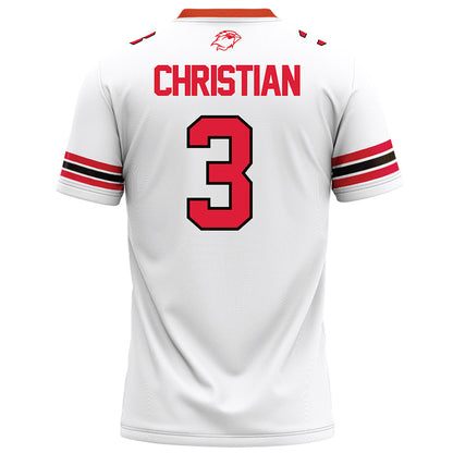 Lamar - NCAA Football : Peyton Christian - White Football Jersey-1