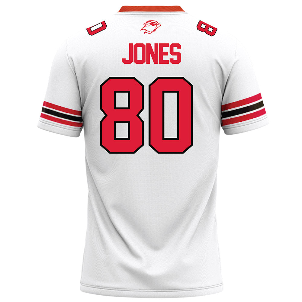 Lamar - NCAA Football : Nyir Jones - White Football Jersey-1