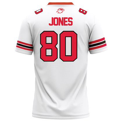 Lamar - NCAA Football : Nyir Jones - White Football Jersey-1