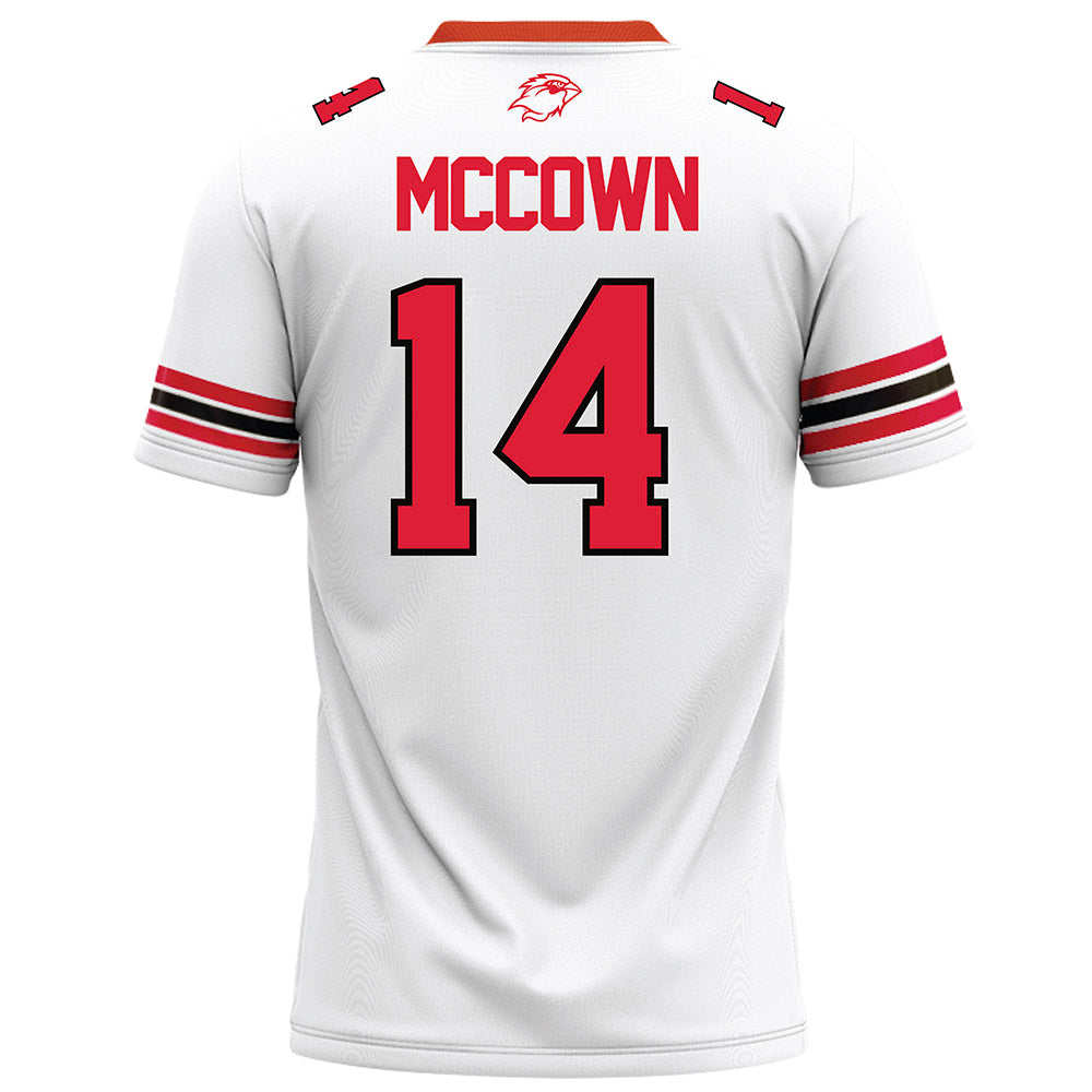Lamar - NCAA Football : Aiden McCown - White Football Jersey-1