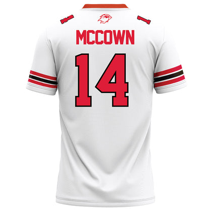 Lamar - NCAA Football : Aiden McCown - White Football Jersey-1