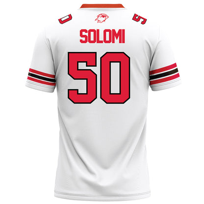 Lamar - NCAA Football : IyiolaOluwa Solomi - White Football Jersey