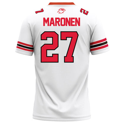 Lamar - NCAA Football : Jaden Maronen - White Football Jersey-1