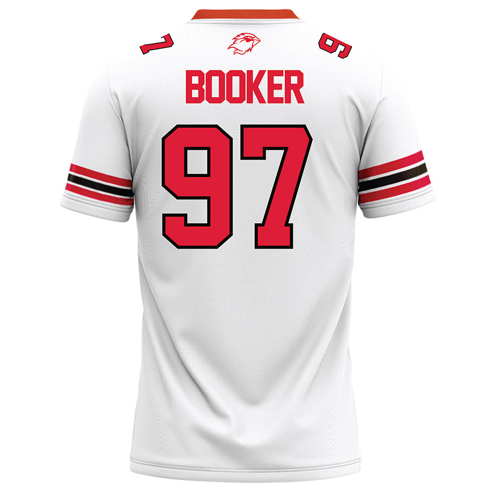 Lamar - NCAA Football : Christian Booker - White Football Jersey-1