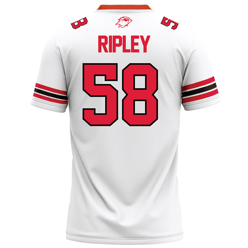 Lamar - NCAA Football : Elias Ripley - White Football Jersey-1