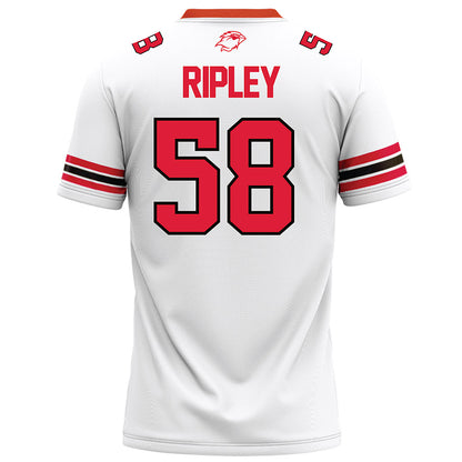 Lamar - NCAA Football : Elias Ripley - White Football Jersey-1