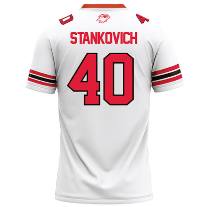 Lamar - NCAA Football : Skylar Stankovich - White Football Jersey-1