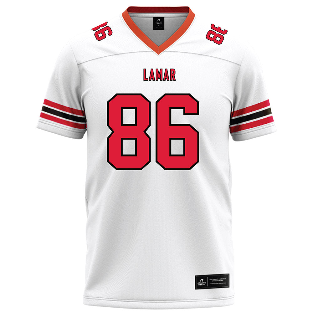 Lamar - NCAA Football : BacQuari Murphy - White Football Jersey-0