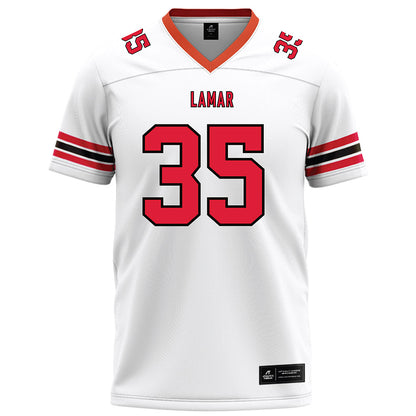 Lamar - NCAA Football : Cj Miller - White Football Jersey-0