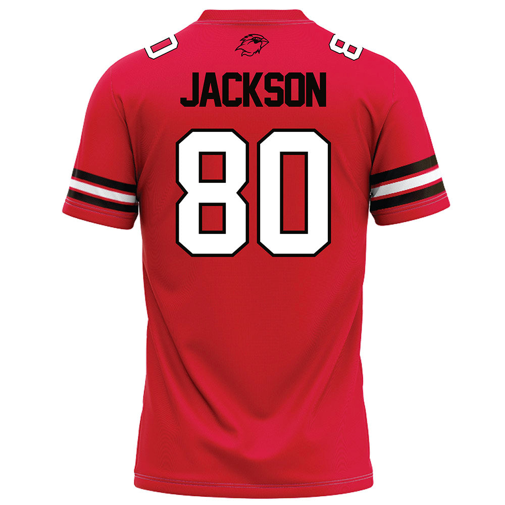 Lamar - NCAA Football : Jared Jackson - Red Football Jersey