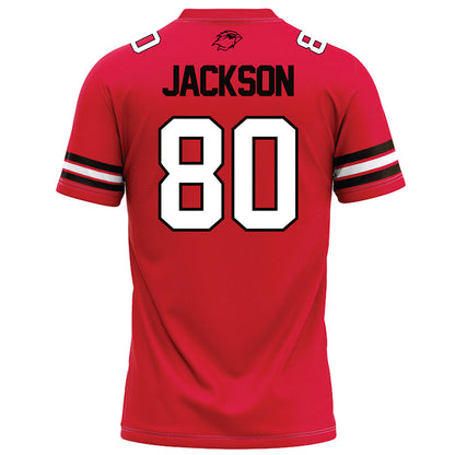 Lamar - NCAA Football : Jared Jackson - Red Football Jersey