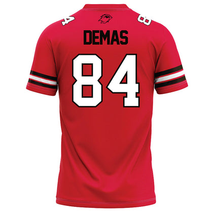 Lamar - NCAA Football : CJ DeMas - Red Football Jersey