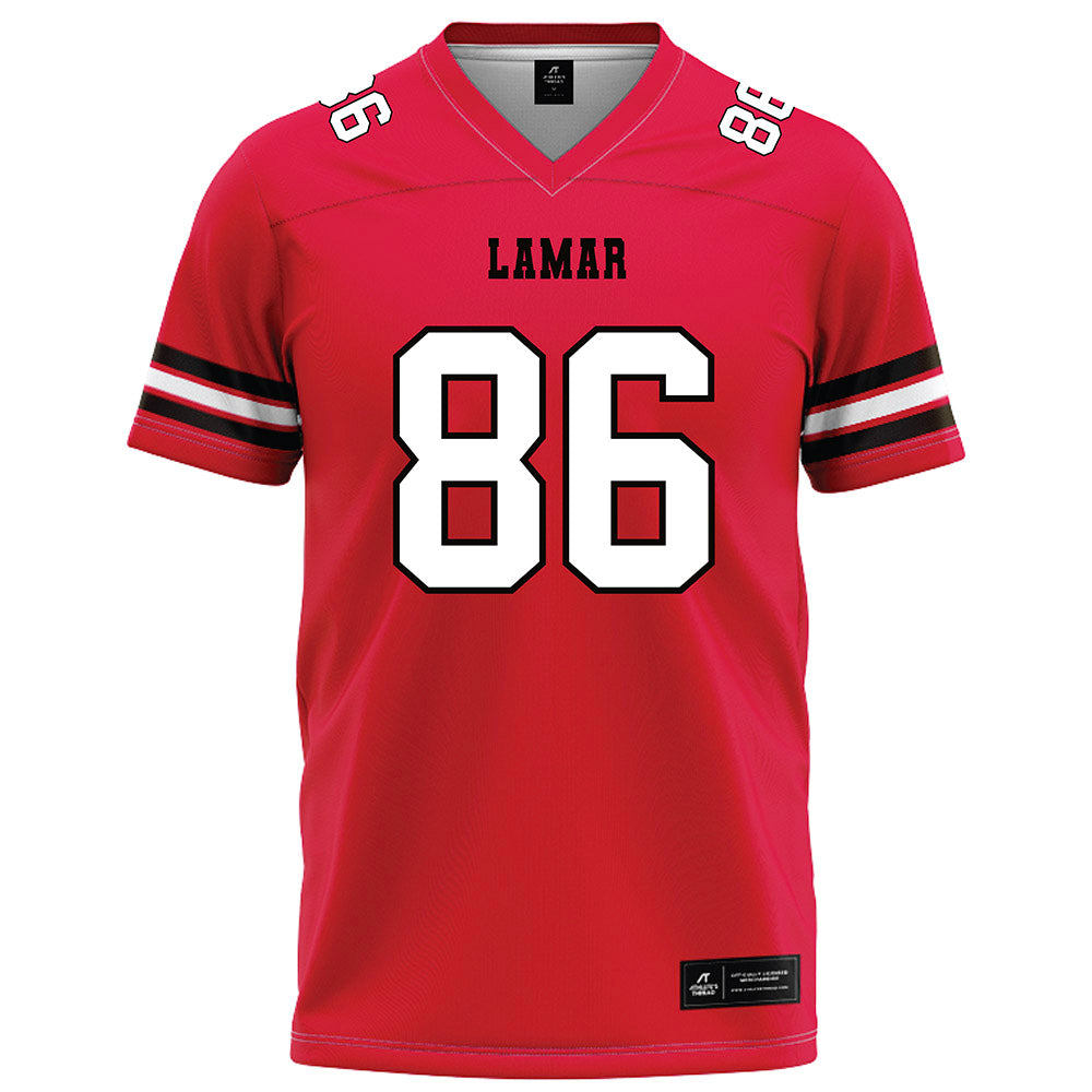 Lamar - NCAA Football : BacQuari Murphy - Red Football Jersey-0