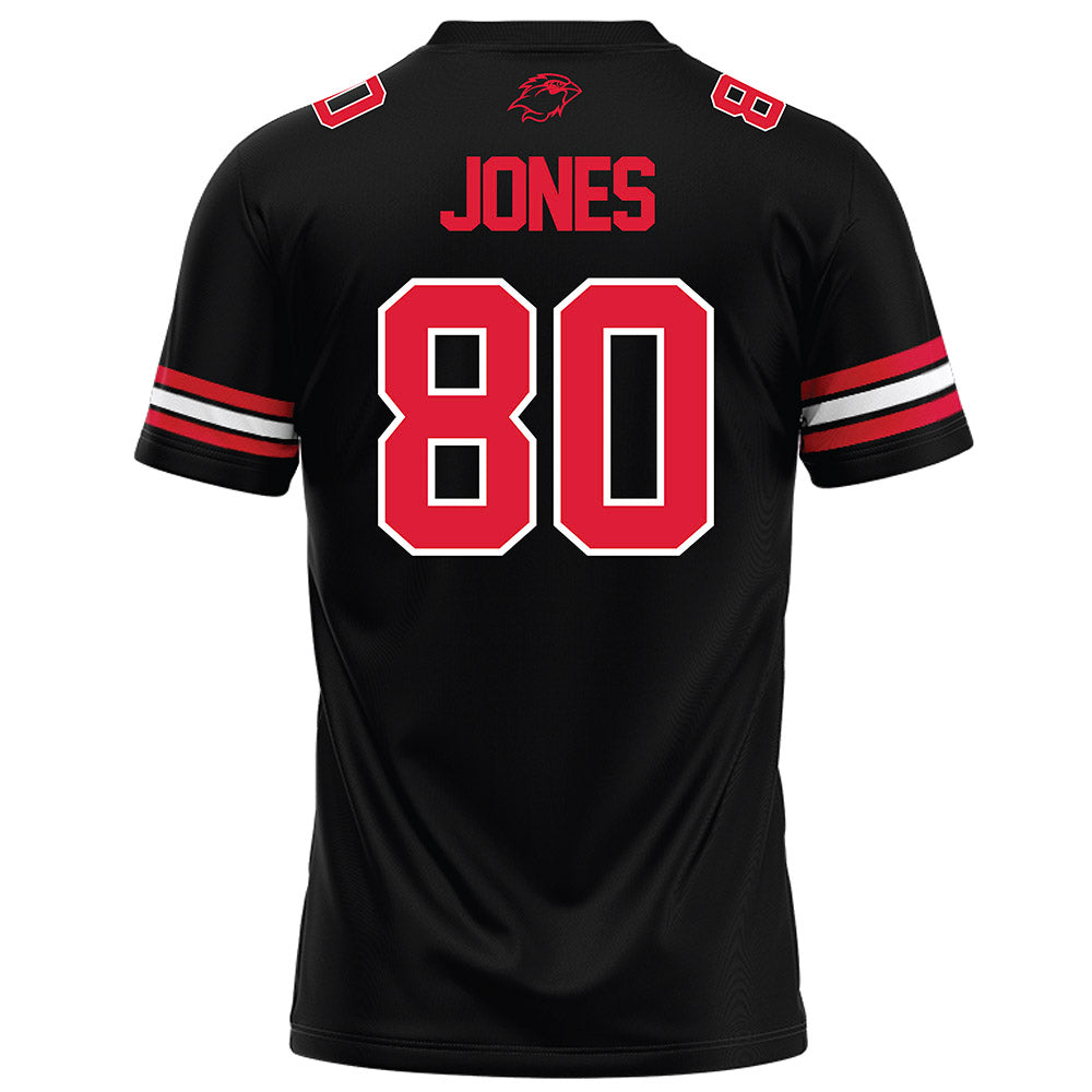 Lamar - NCAA Football : Nyir Jones - Black Football Jersey-1